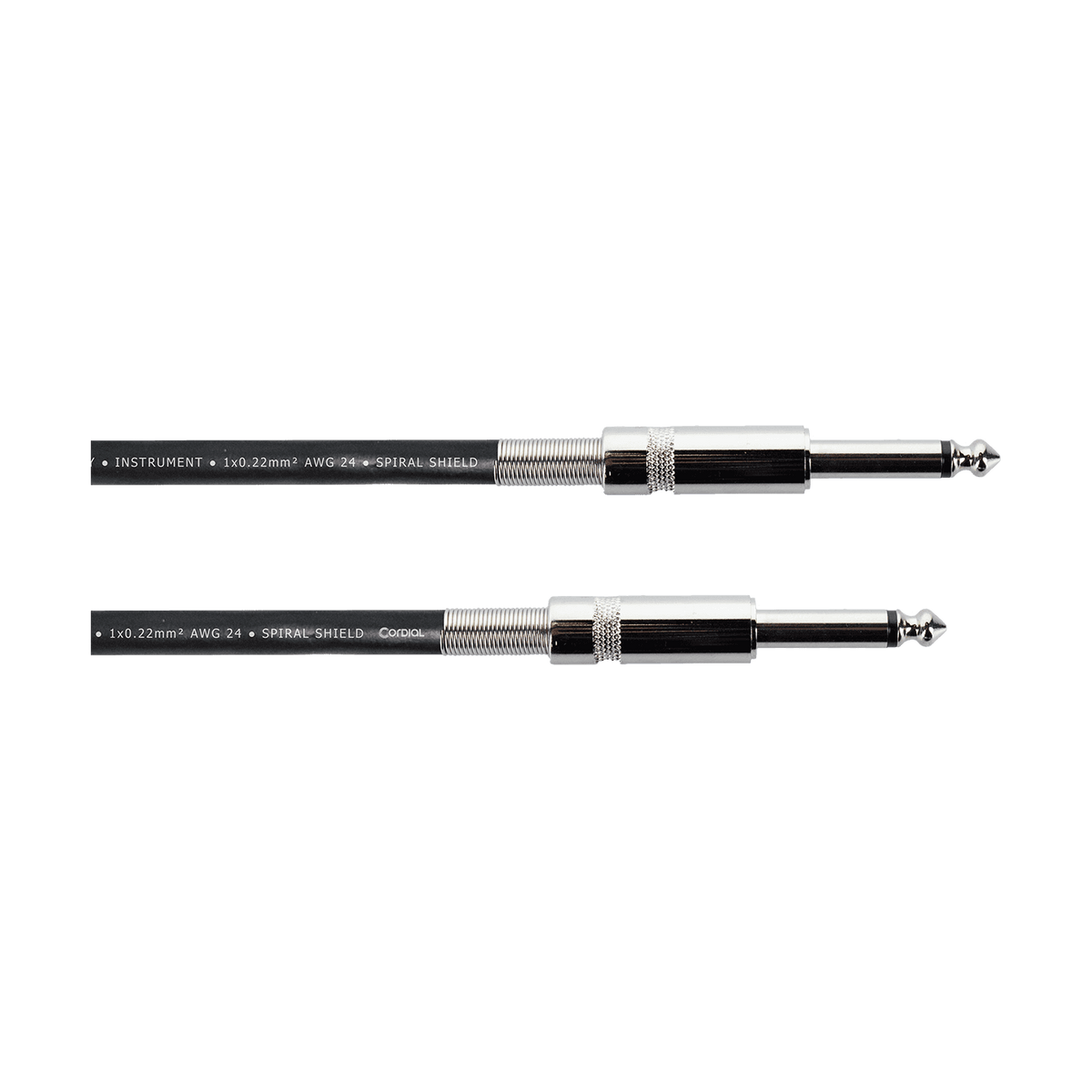 Cordial EL PP Elements Instrumentkabel Mono Jack Recht Zwart