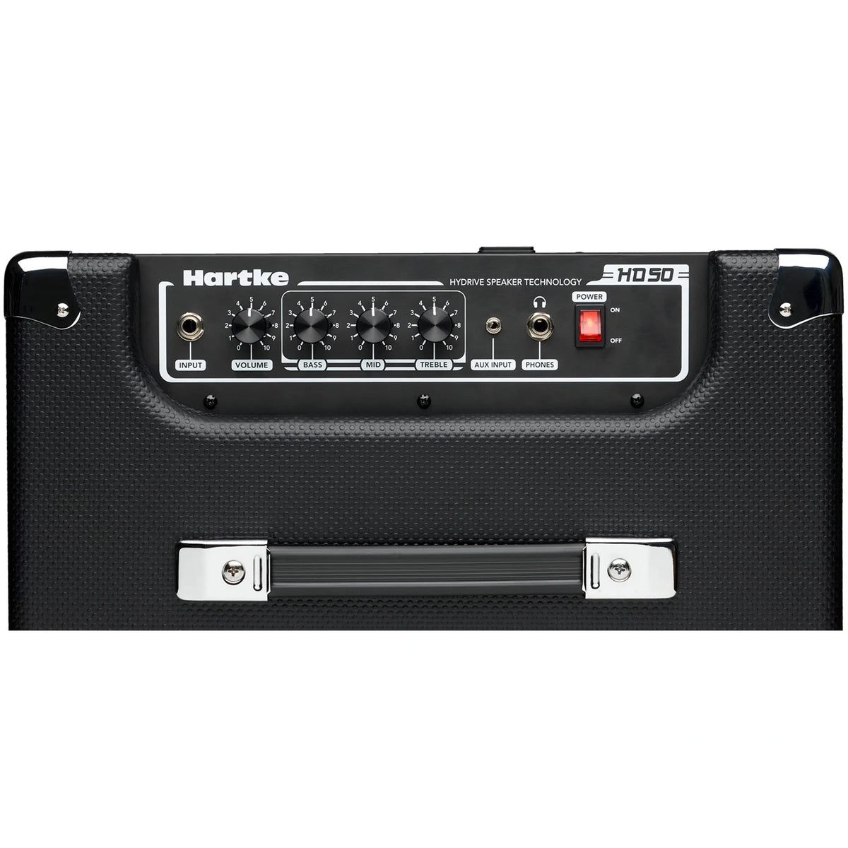 Hartke HD50 50W bascombo met 10" HyDrive speaker en AUX-ingang
