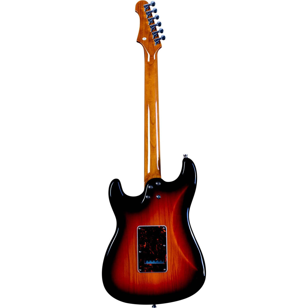 JET JS-400 SB S-style Elektrische Gitaar HSS Tremolo Roasted Maple Hals Sunburst