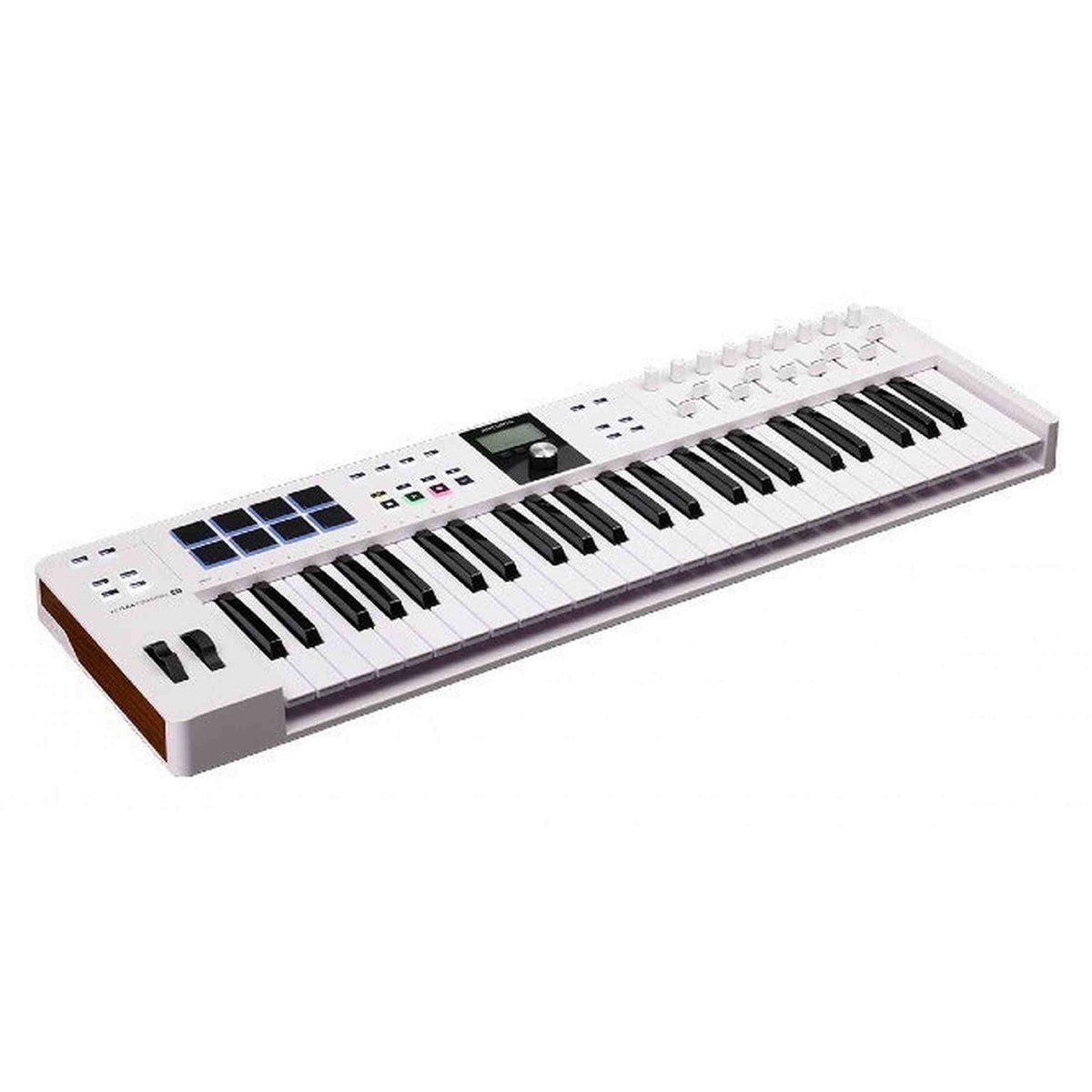 Arturia KeyLab Essential mk3 49 White – USB/MIDI keyboard met 49 toetsen en DAW-integratie