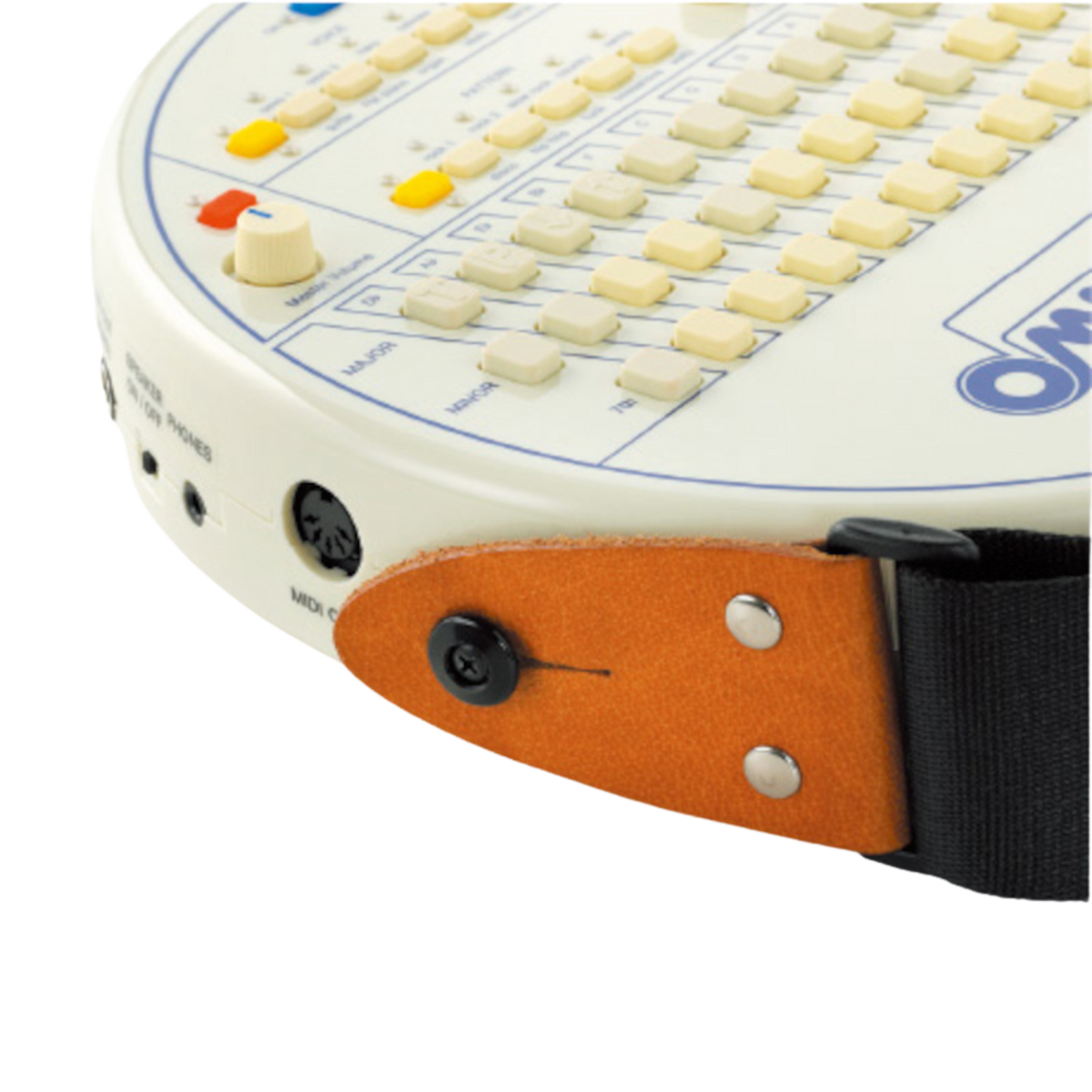 Suzuki Omnichord OM-108 Synthesizer Set – Met Gigbag, Adapter en Draagriem