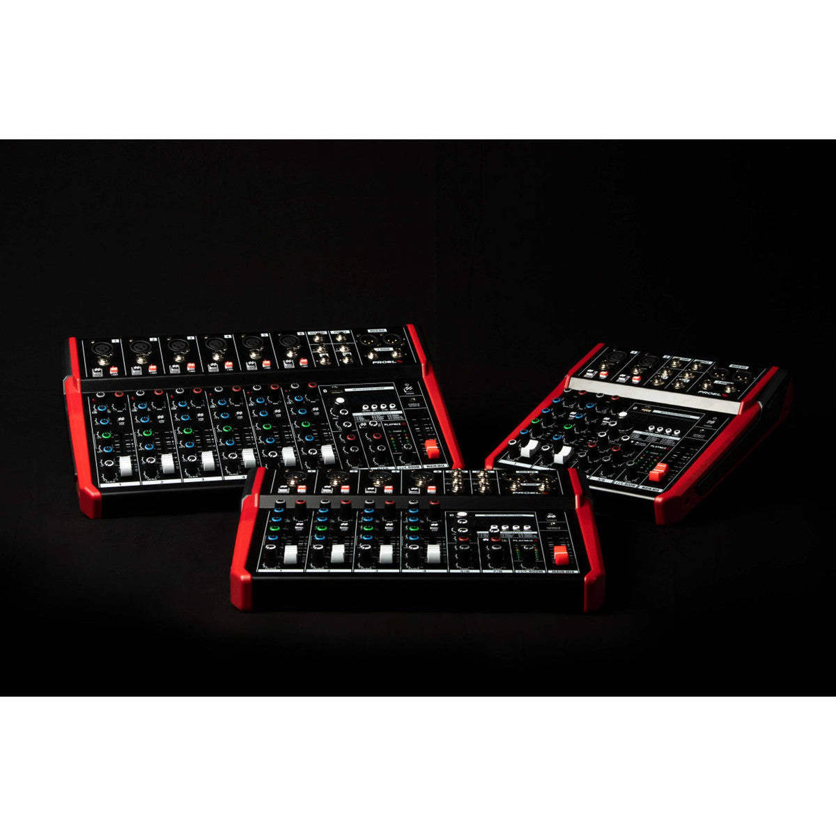 Proel PLAYMIX8 8-kanaals mixer met DSP, USB en Bluetooth