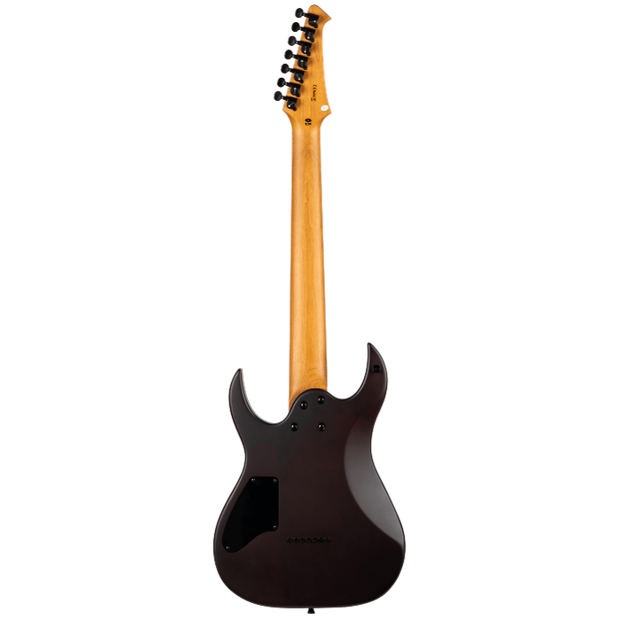Spira Guitars S-407 MBK Satin Black elektrische gitaar