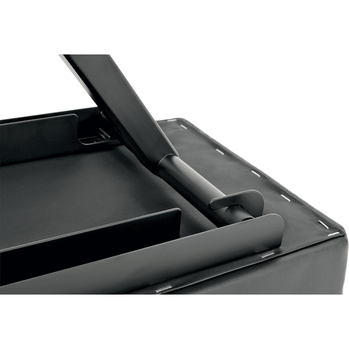 QUIKLOK BX8 Keyboard Kruk – Verstelbaar 480-580 mm, Kunstleer, 112 kg draagvermogen