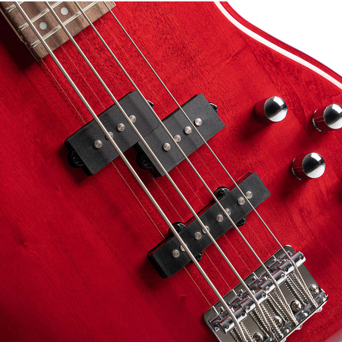 Cort Action Bass Plus TR basgitaar 4-snarig met actieve 2-band EQ en PJ pickups