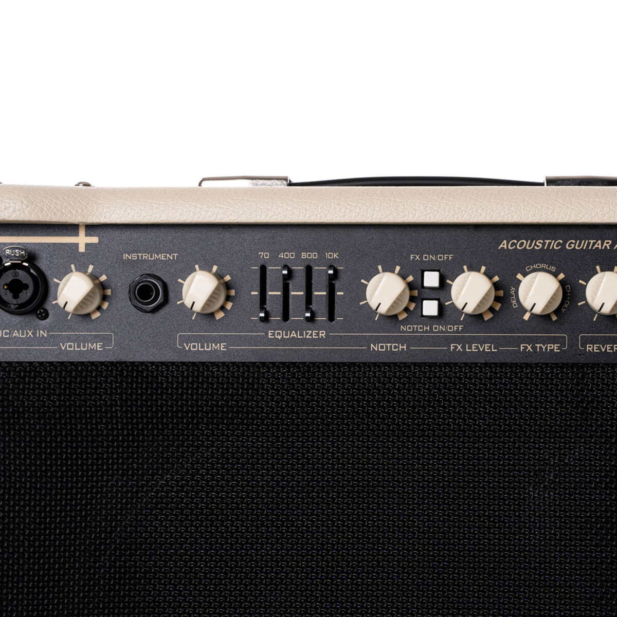 Cort AF30 30W Akoestische Gitaarversterker met 8 inch Speaker, Tweeter en DSP Effecten