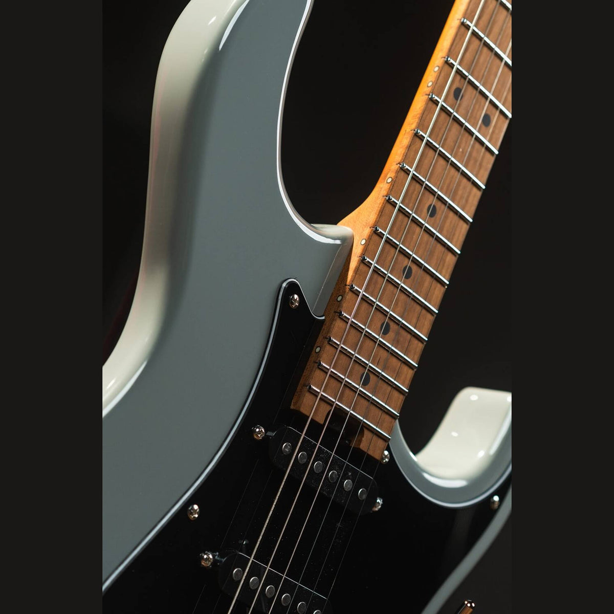 Cort G290 Modern PGR Elektrische Gitaar HSS Roasted Maple Pale Graphite met Seymour Duncan TB4