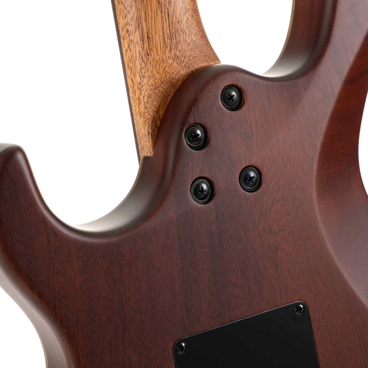 Cort G300 Raw NS Elektrische Gitaar HH Afrikaans Mahonie met Walnut Top Natural Satin en Seymour Duncan Pickups
