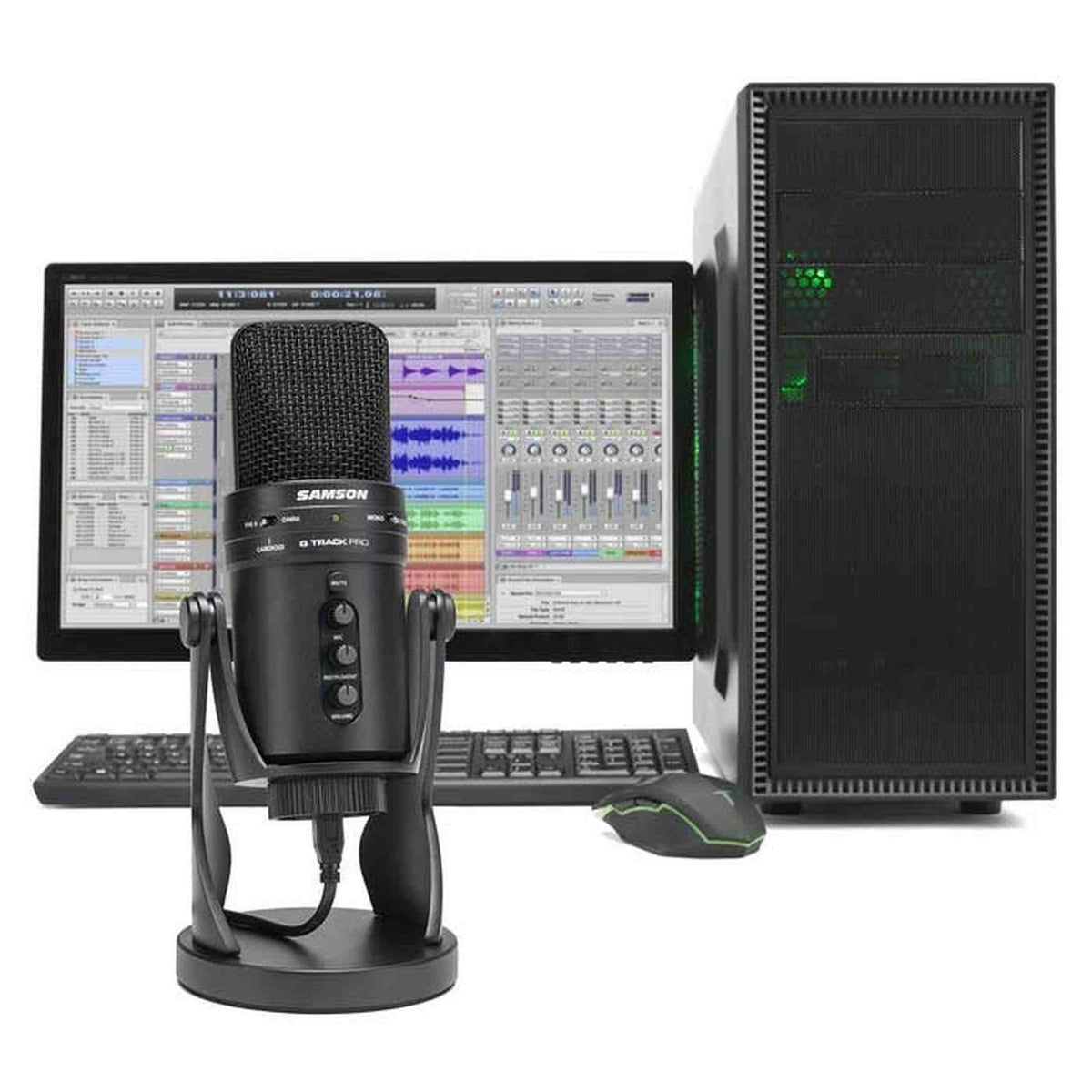 Samson G-Track Pro – USB microfoon met audio-interfac