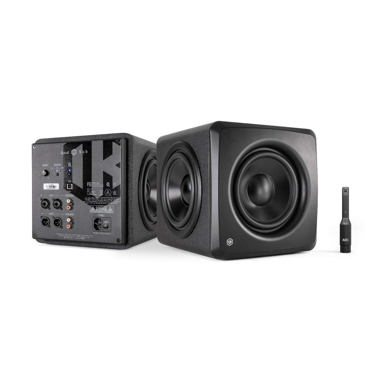 IK Multimedia iLoud Sub Ultra-Compact Actieve Subwoofer 6.5 Inch met ARC Room Correction en Bluetooth
