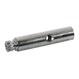 Boston MHP-09E machine head shafts, metal, 1 middle hole, nickel, 6x26mm, 12-pack