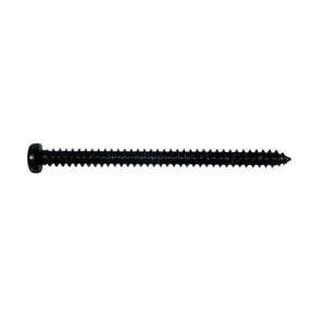 Boston PS-12-B pickup screw, 2,6x35mm, 12pcs, dome head, tapping, black