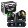 BeamZ Fuze75S LED Spot Moving Head Set van 2 in Flightcase