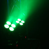 BeamZ MHL36 LED Wash Moving Head Set van 2 – 4x 9W RGBW in Draagtasje