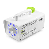 Fuzzix F509LW Party Rookmachine – 500W White Edition met 9x RGB LED’s en Draadloze Afstandsbediening