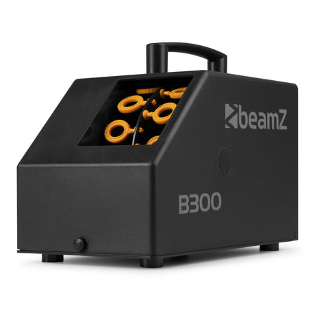 beamZ B300 Bubbelmachine met Draadloze Afstandsbediening – Compact en Lichtgewicht