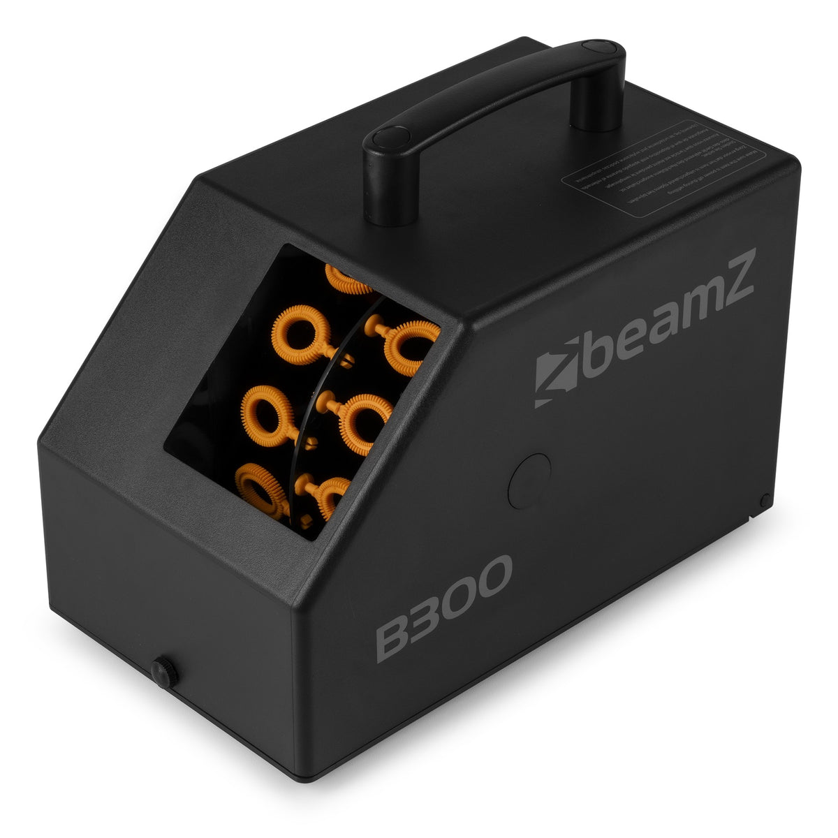 beamZ B300 Bubbelmachine met Draadloze Afstandsbediening – Compact en Lichtgewicht
