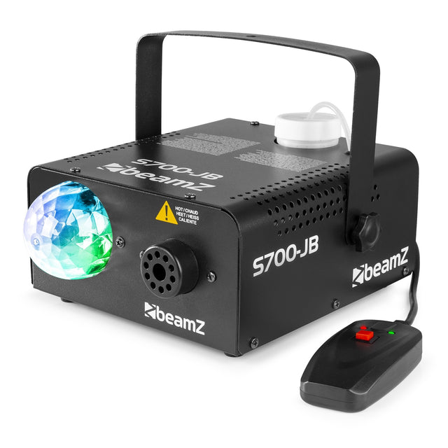 beamZ S700-JB Rookmachine 700W met Jelly Ball RGB LED en Dubbele Afstandsbediening
