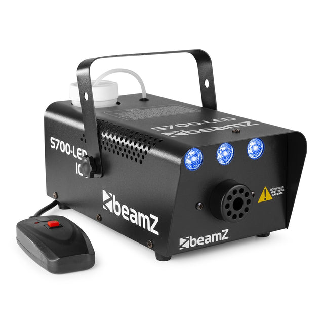beamZ S700LED Rookmachine 700W met Blauw Ijs-Effect en LED-verlichting