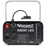 beamZ S1500LED Rookmachine 1500W met 9x 3W RGB LED en DMX-sturing