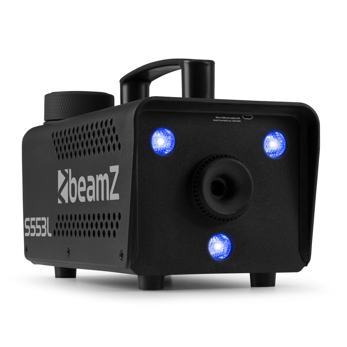 beamZ S553L Rookmachine met RGB LED's en Draadloze Afstandsbediening – 550W
