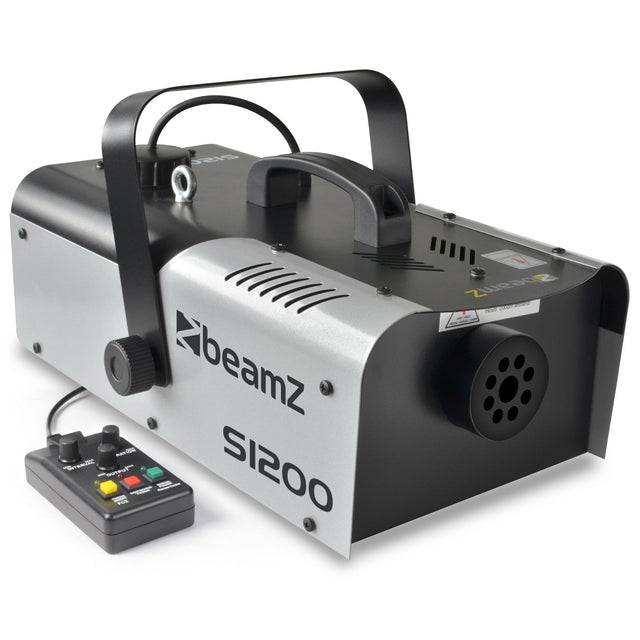 beamZ S1200 MKII Rookmachine 1200W met Timer Afstandsbediening – 2.5L Tank