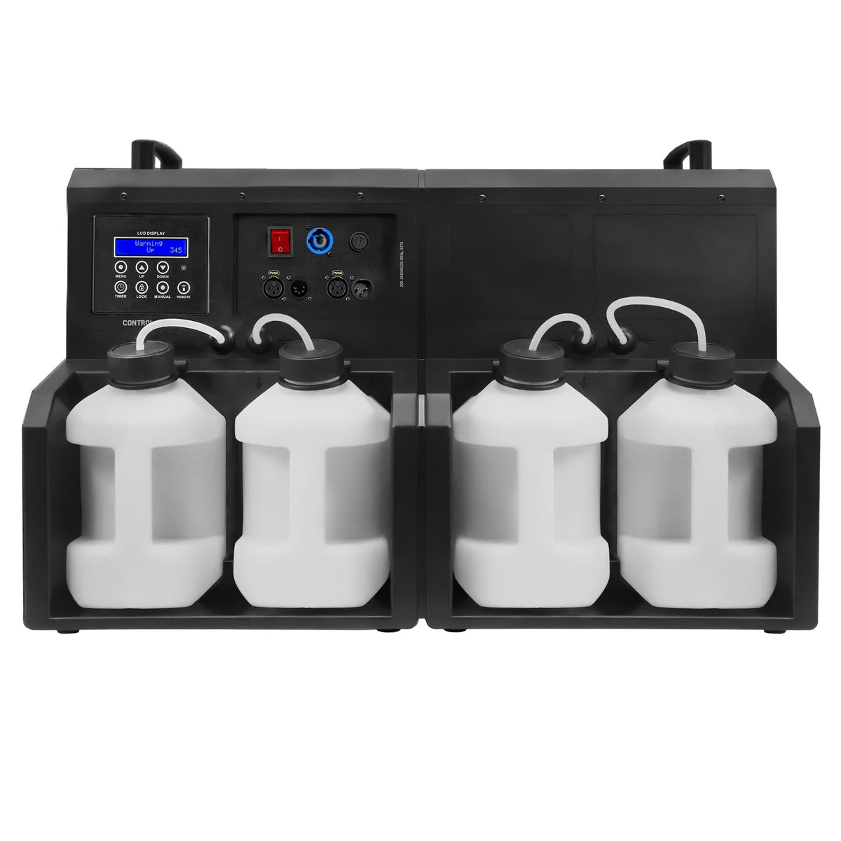 beamZ Cyclone400 Rook- & Bubbelmachine met 48 RGBW LED’s en DMX – 4-in-1 Effectmachine