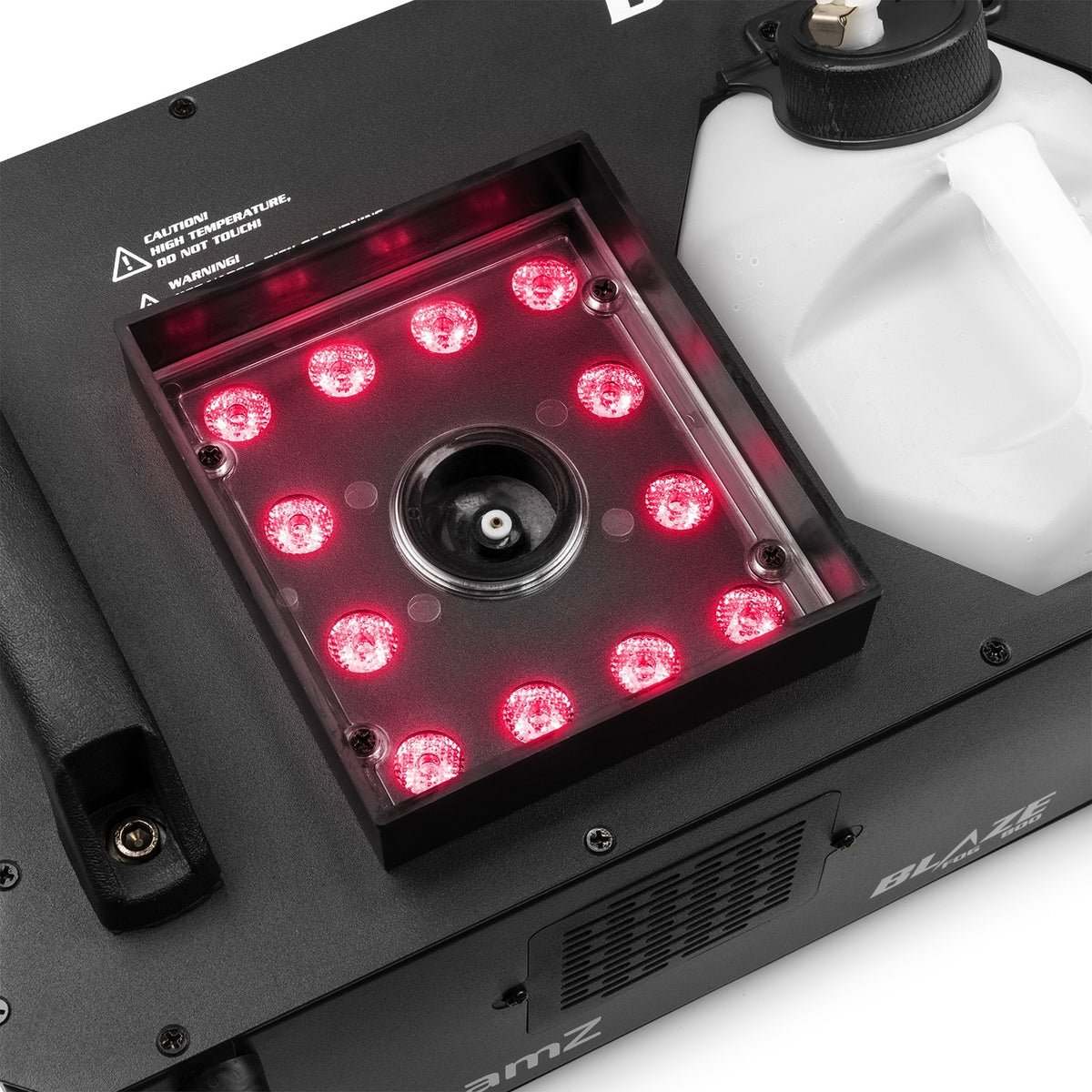 beamZ Blaze 800 Rookmachine met RGBA LED’s – 800W, DMX & LCD-bediening