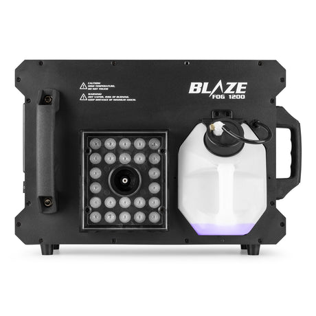 beamZ Blaze 1200 Rookmachine – 1200W met 24x RGBA LED’s, DMX en Verticale Output