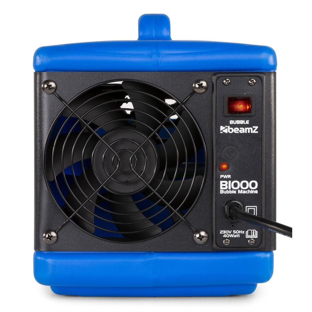 beamZ B1000 Bubbelmachine met Krachtige Ventilator en Draadloze Afstandsbediening – 1.5L Tank