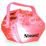 beamZ B500LED Bubbelmachine met RGB LED-verlichting – Compact en Transparant
