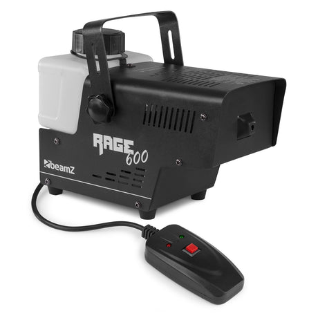 beamZ Rage 600I Rookmachine 600W met 500ml Tank en Afstandsbediening