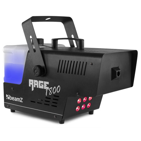 beamZ Rage1800LED Rookmachine – 1800W met RGBA LED’s, DMX en 3.5L Tank