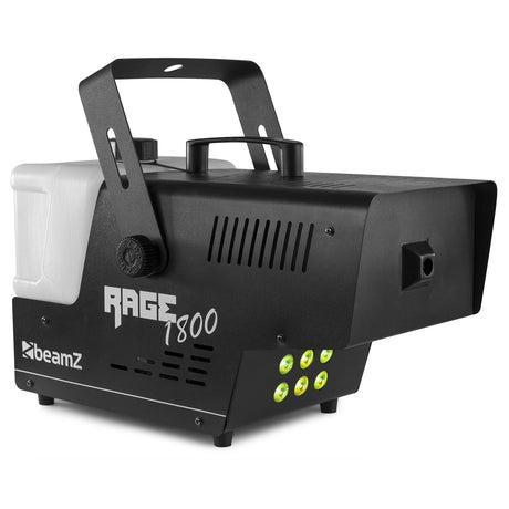 beamZ Rage1800LED Rookmachine – 1800W met RGBA LED’s, DMX en 3.5L Tank