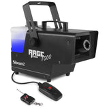 beamZ Rage 1000 SNOW Sneeuwmachine met Draadloze Afstandsbediening – 1000W