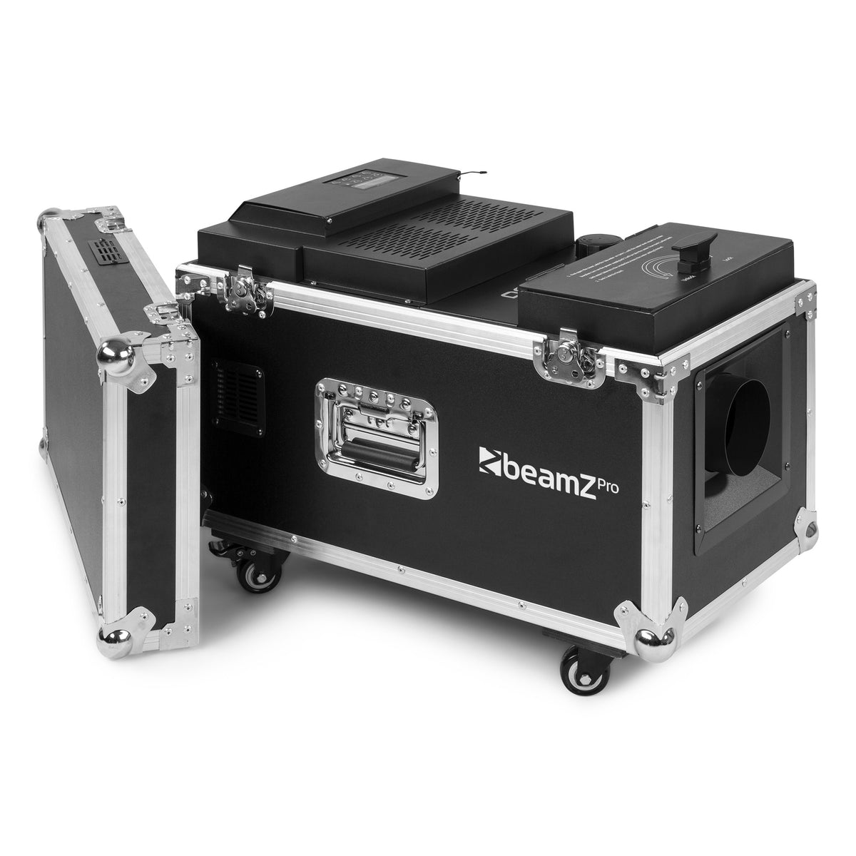 beamZ LF1500 Low Fog Machine – Ultrasone Nevelmachine met DMX en Flightcase