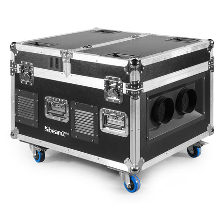 beamZ LF6000 Professionele Low Fog Machine – Ultrasoon, Dubbele Output & Flightcase