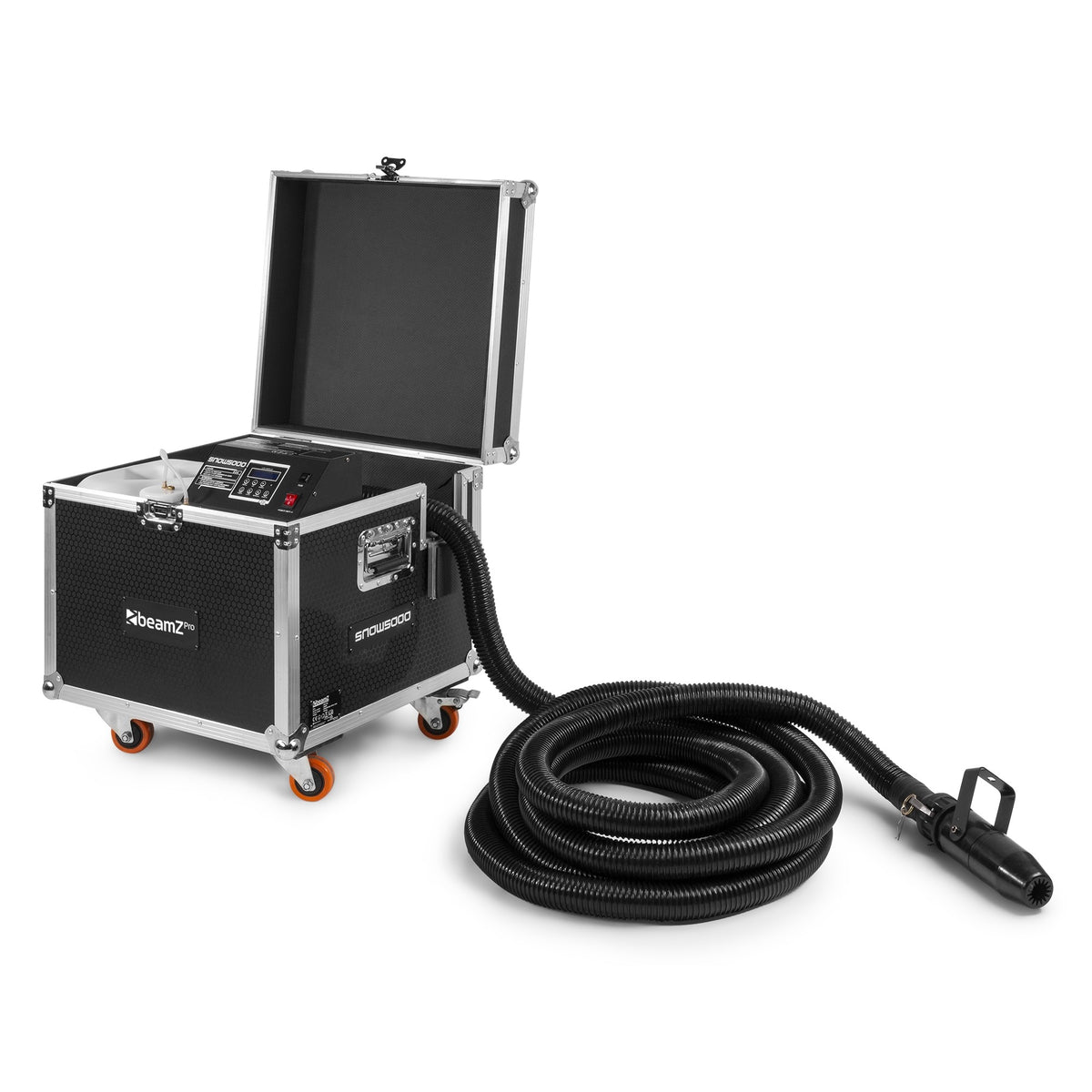 beamZ Pro SNOW 5000 Professionele Hoogvolume Sneeuwmachine met DMX – 20L Tank