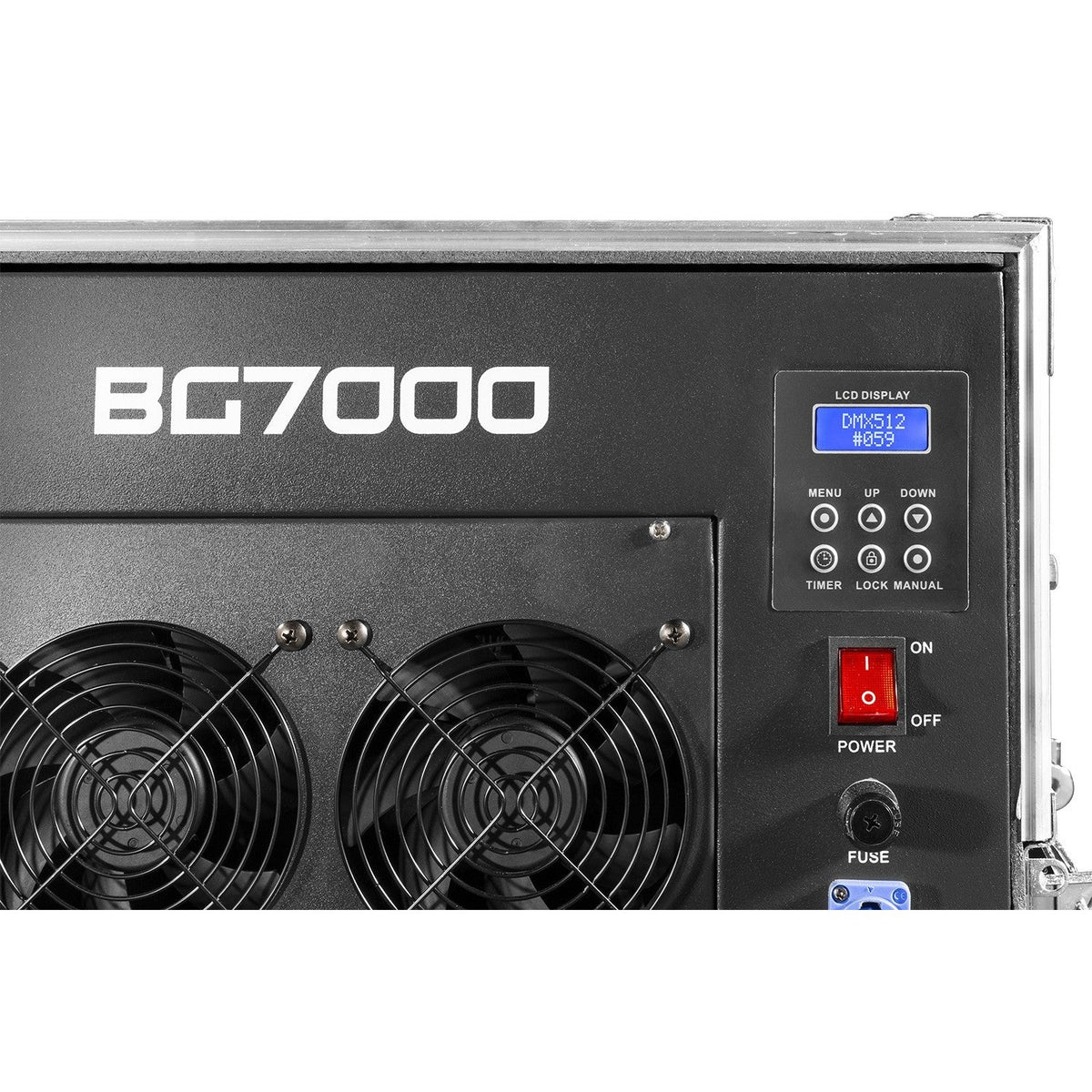 beamZ Pro BG7000 Professionele Giant Bubbelmachine met 7 Niveau’s en DMX – 100m² Dekking