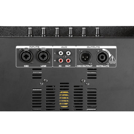 VONYX VX1200 750W Kolom Geluidssysteem met 12 inch Subwoofer en 4x 4,5 inch Drivers