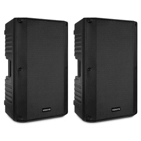 VONYX VSA120S 800W Actieve Stereo Speakerset met Bluetooth, USB Speler en 12 inch Woofers
