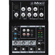 Mackie Mix5 Compact 5-kanaals mengpaneel met XLR, stereo in- en uitgangen en hoofdtelefoonuitgang