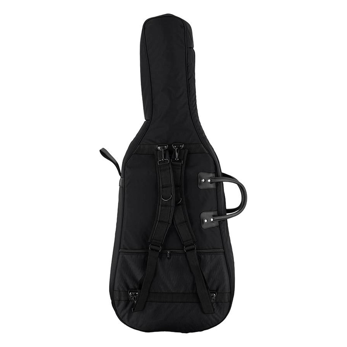 Boston CT-344-BK cello bag 4/4, black, 23mm padded, resistant nylon cover, 2 straps, various pockets