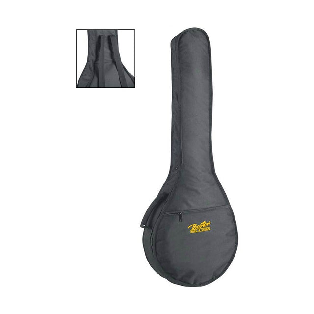 Boston TB-10 Gigbag voor Tenorbanjo of Gitaarbanjo – 10 mm Voering, Zwart