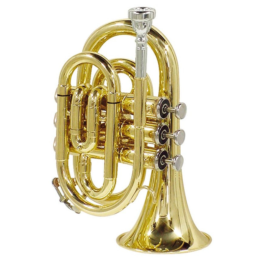 Stewart Ellis SE-1600-L Pro Series pocket trompet messing lak incl. softcase
