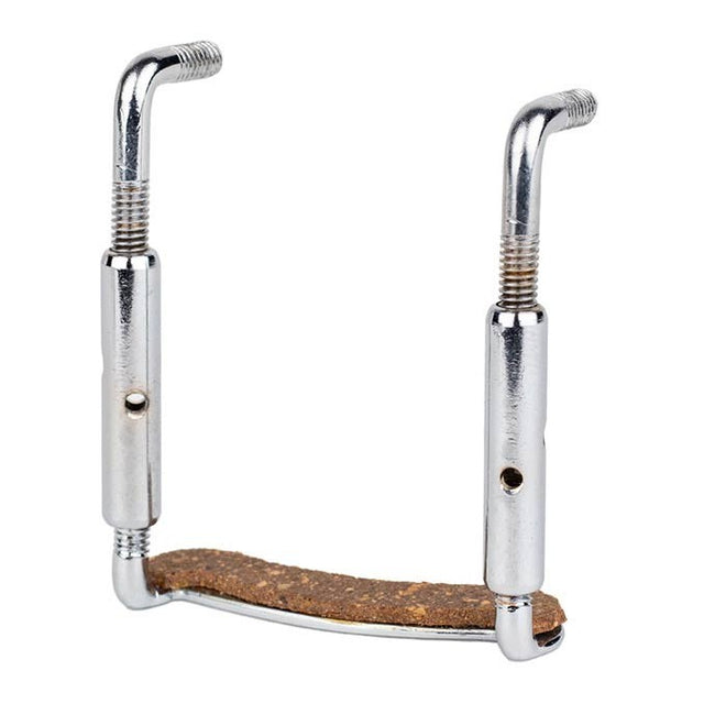 ELS CRV-26 chinrest clamp for violin, 26 mm. nuts, chrome, suitable for 4/4 violin