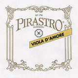 Pirastro P251420 viola d'amore string D-4 17 1/2 , gut core, aluminum