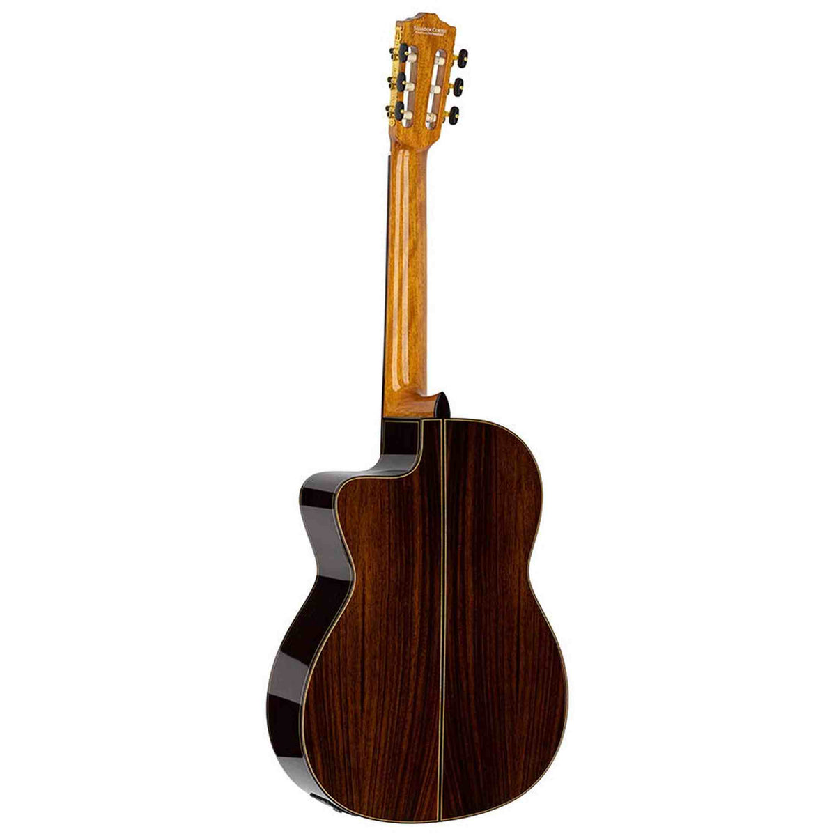 Salvador Cortez CC-60CE – Klassieke gitaar met massief ceder bovenblad, cutaway en Fishman elektronica