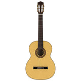 Salvador Cortez CS-65 – Klassieke gitaar met massief spruce bovenblad en gevlamd esdoorn zij- en achterkant