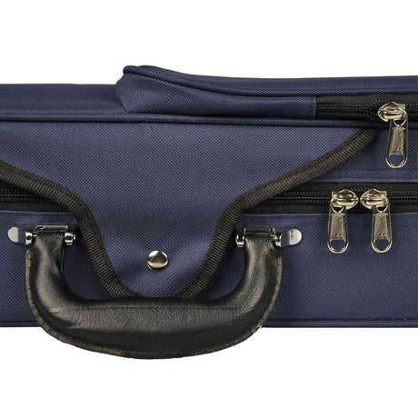 Leonardo VC-1314-BU Elementary Series vioolkoffer gevormd 1/4 blauw